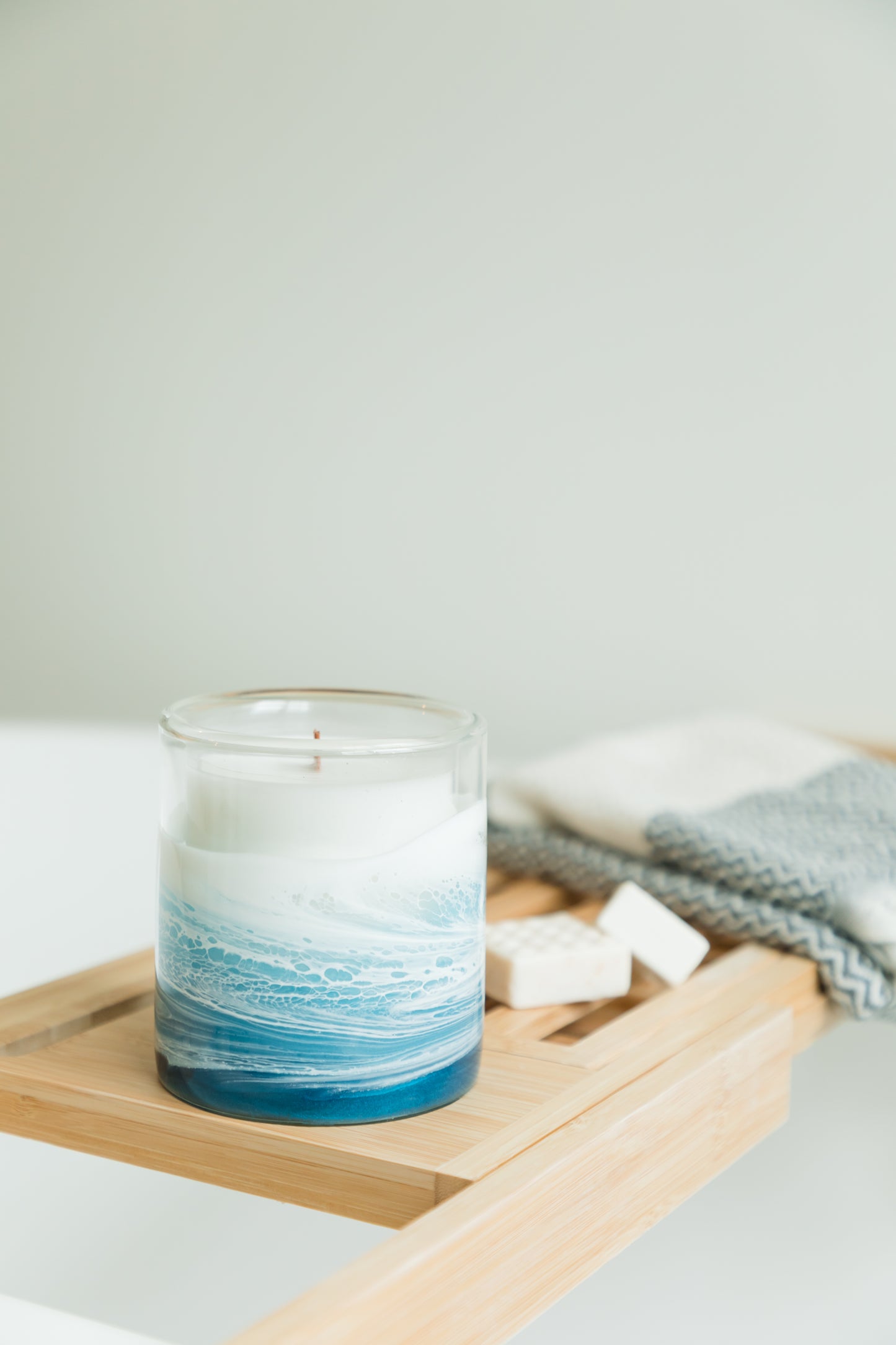 Ocean Resin Summer Candle