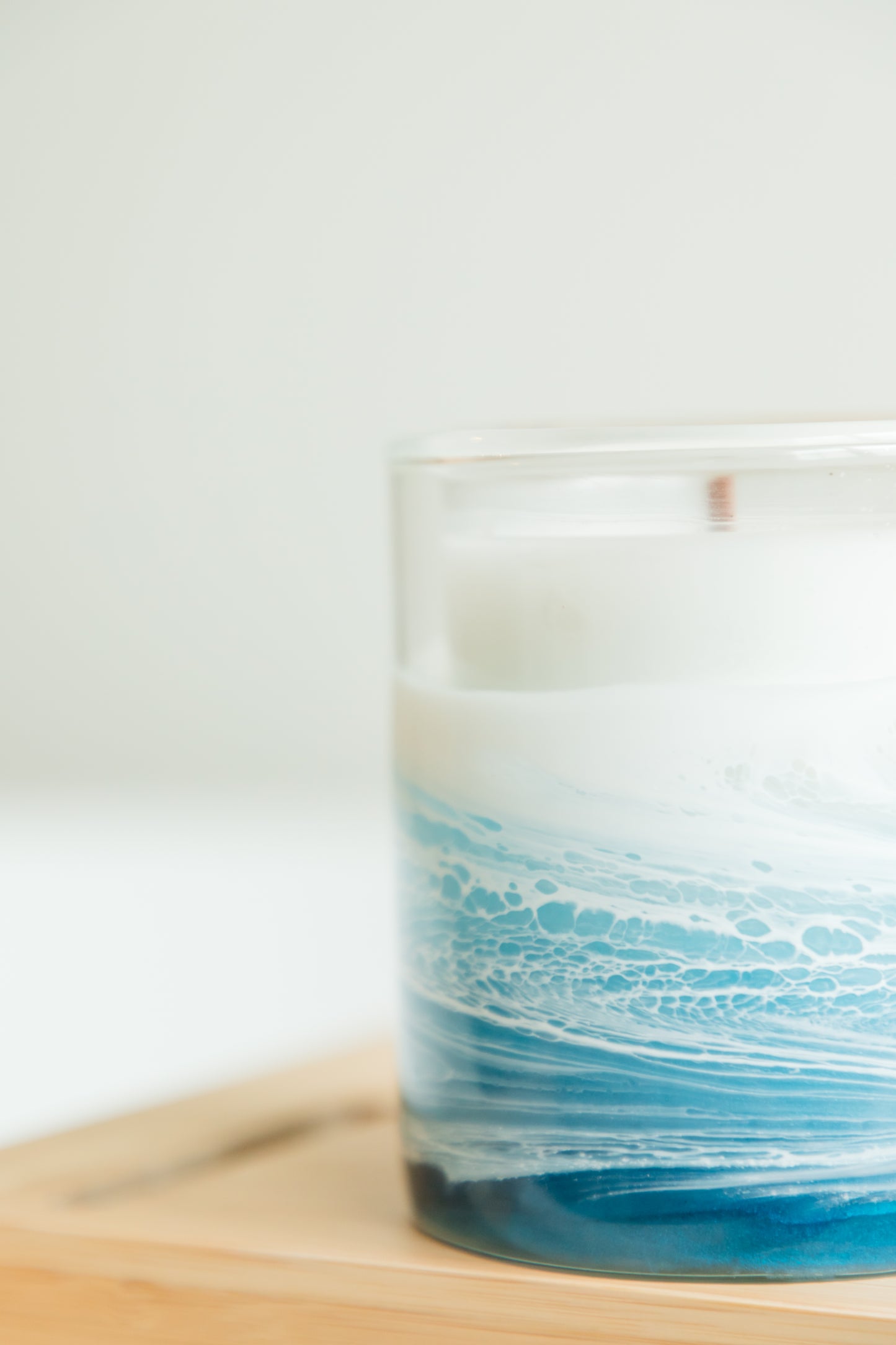Ocean Resin Summer Candle