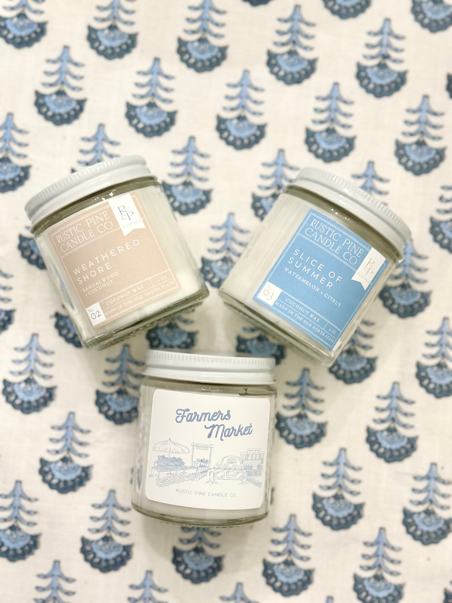 Summer Mini Candle Gift Set