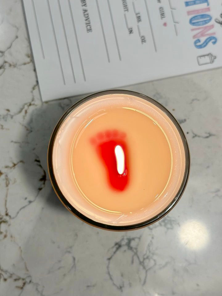 Gender Reveal Candle