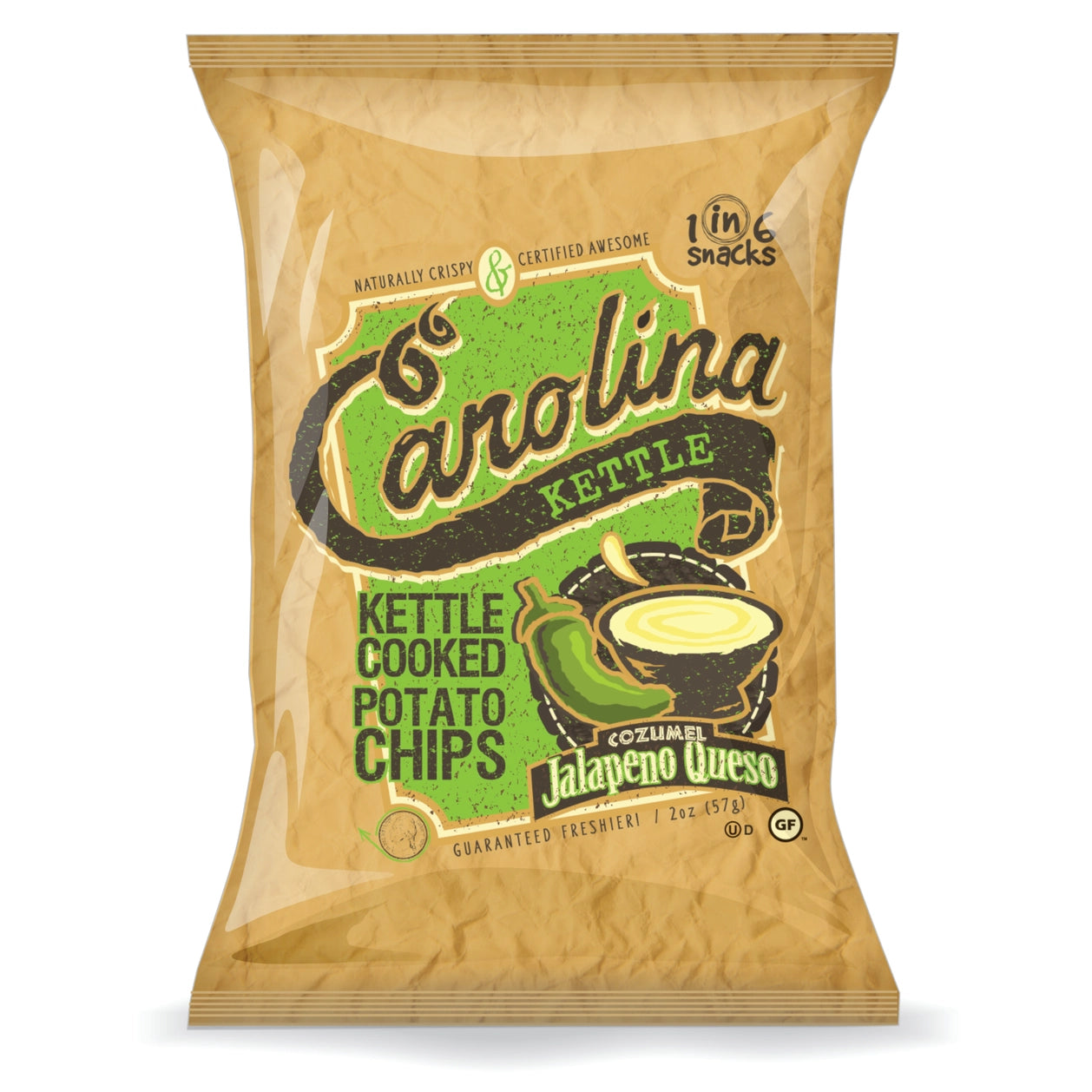 Carolina Kettle 2 oz Chips